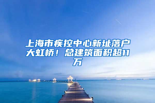 上海市疾控中心新址落戶大虹橋！總建筑面積超11萬㎡