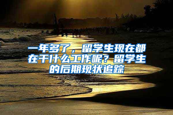 一年多了，留學(xué)生現(xiàn)在都在干什么工作呢？留學(xué)生的后期現(xiàn)狀追蹤