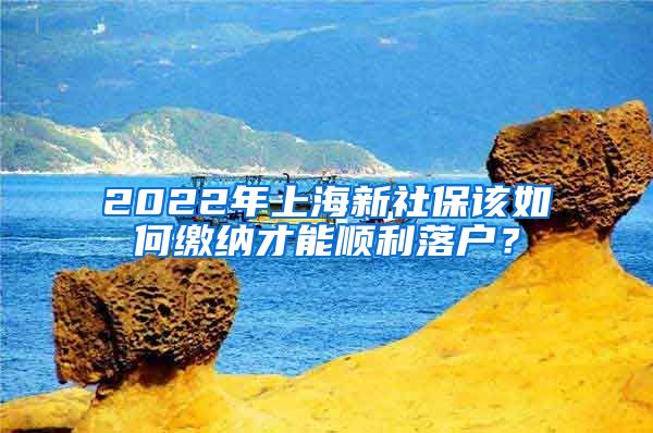 2022年上海新社保該如何繳納才能順利落戶？