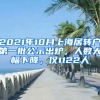 2021年10月上海居轉(zhuǎn)戶(hù)第一批公示出爐，人數(shù)大幅下降，僅1122人