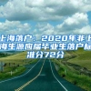 上海落戶(hù)：2020年非上海生源應(yīng)屆畢業(yè)生落戶(hù)標(biāo)準(zhǔn)分72分