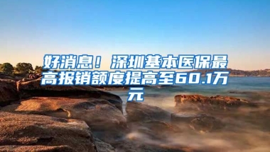 好消息！深圳基本醫(yī)保最高報(bào)銷額度提高至60.1萬元