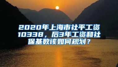 2020年上海市社平工資10338，后3年工資和社?；鶖?shù)該如何規(guī)劃？