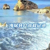 上海居轉戶流程記錄