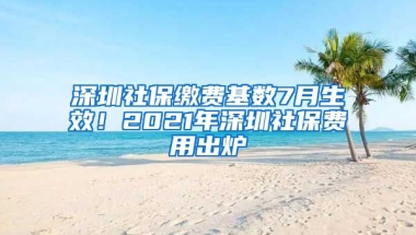 深圳社保繳費(fèi)基數(shù)7月生效！2021年深圳社保費(fèi)用出爐