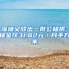 深圳又放出一批公租房，租金僅31.82元／月平方米