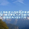 上海臨港人才住房政策調整 重點單位人才社保門檻縮短為3至6個月