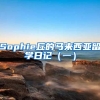 Sophie丘的馬來西亞留學日記（一）