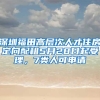 深圳福田高層次人才住房定向配租5月28日起受理，7類(lèi)人可申請(qǐng)