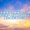 上海落戶人數(shù)排名：7月成功落戶上海的7446人，來自哪些神仙公司