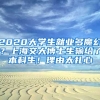 2020大學(xué)生就業(yè)多魔幻？上海交大博士生輸給了本科生！理由太扎心