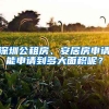 深圳公租房、安居房申請(qǐng)能申請(qǐng)到多大面積呢？