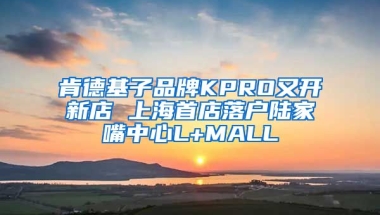 肯德基子品牌KPRO又開新店 上海首店落戶陸家嘴中心L+MALL