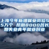 上海今年新增就業(yè)崗位55萬個(gè) 幫助8000名長期失業(yè)青年就業(yè)創(chuàng)業(yè)