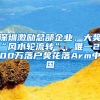 深圳激勵(lì)總部企業(yè)，大獎(jiǎng)“風(fēng)水輪流轉(zhuǎn)”，唯一2000萬落戶獎(jiǎng)花落Arm中國