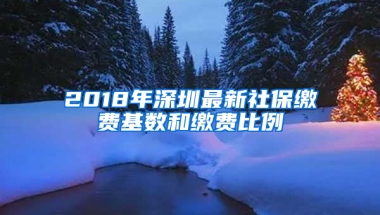 2018年深圳最新社保繳費(fèi)基數(shù)和繳費(fèi)比例