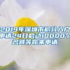 2019年深圳市積分入戶申請(qǐng)24日啟動(dòng)10000個(gè)名額等你來(lái)申請(qǐng)