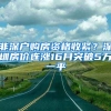 非深戶購(gòu)房資格收緊？深圳房?jī)r(jià)連漲16月突破5萬(wàn)一平